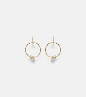 Boucles d'oreilles Asha en or 18 ct et diamants | Spinelli Kilcollin