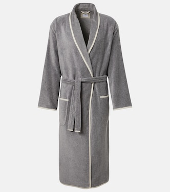 Bademantel aus Baumwollfrottee | Brunello Cucinelli
