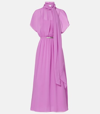 Maxikleid Pineta aus Seiden-Georgette | Max Mara