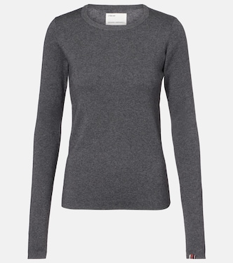 N°392 Eel cotton and cashmere T-shirt | Extreme Cashmere