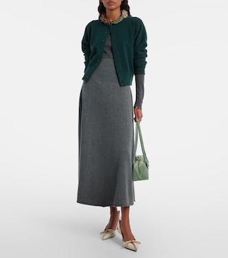 Longsleeve N°392 Eel aus Baumwolle und Kaschmir | Extreme Cashmere