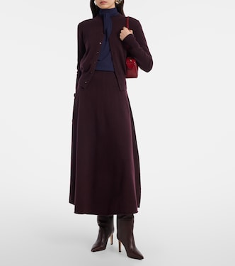 Maxirock N°388 Ease aus einem Kaschmirgemisch | Extreme Cashmere