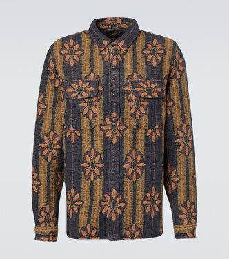 Floral striped cotton jacquard shirt | RRL
