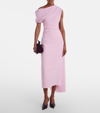 Maite caped midi dress | Roksanda