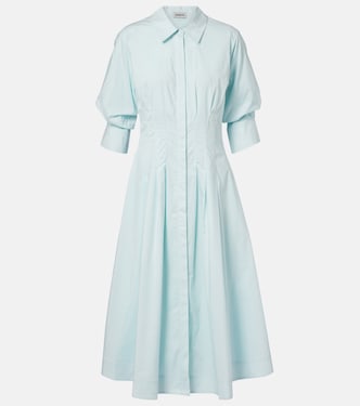 Jazz cotton-blend poplin shirt dress | Simkhai