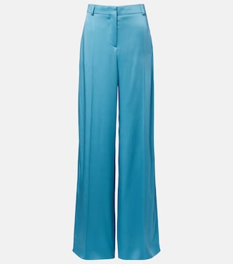Weite Hose aus Satin | Stella McCartney