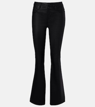Sophie leather bootcut pants | AG Jeans