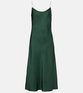 Lille silk twill slip dress | Asceno