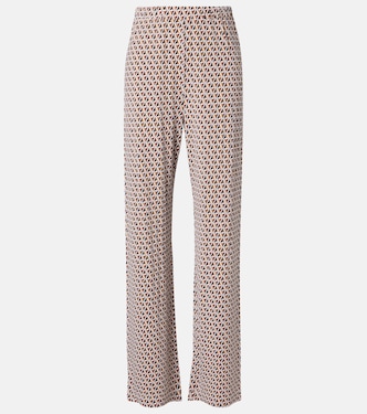Abate printed wide-leg pants | Max Mara