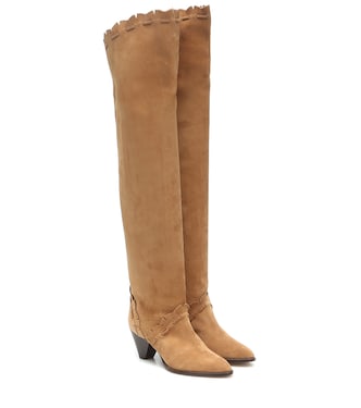 Botas mosqueteras Luiz de gamuza | Isabel Marant