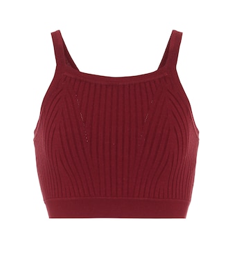 Top cropped in maglia | Live The Process