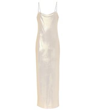 Abito lungo in lamé | Balmain