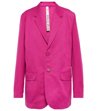 Issa cotton-blend blazer | Petar Petrov