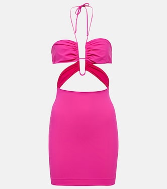 Halterneck minidress | Nensi Dojaka