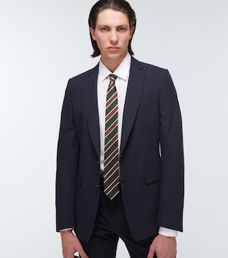 Cravatta in seta a righe | Dries Van Noten
