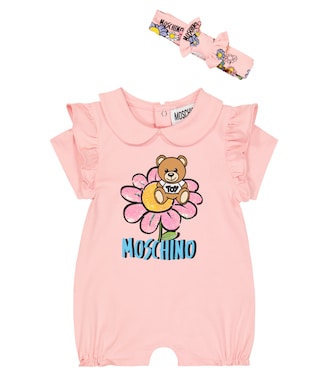 Baby - Set di body e fascia per capelli | Moschino Kids