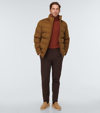 Filmore cashmere down jacket | Loro Piana