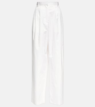 Pantalon Bufus à taille haute en coton | The Row