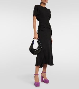 Vernice platform suede pumps | Gianvito Rossi