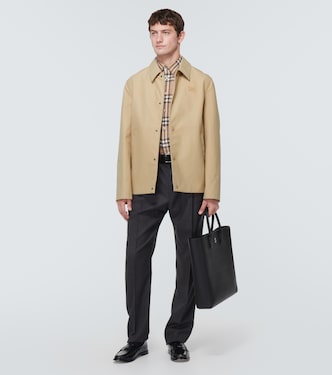 Chaqueta de algodón técnico con EKD | Burberry