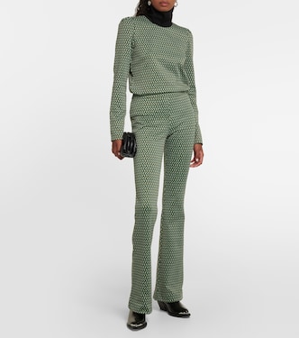 Graphic Statement flared pants | Dorothee Schumacher