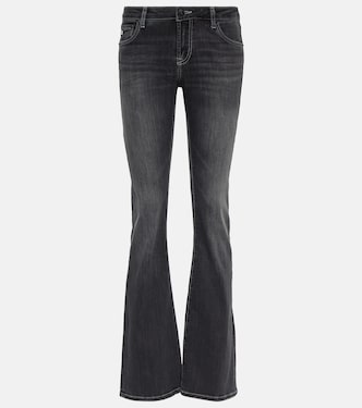 Jeans bootcut a vita media | AG Jeans