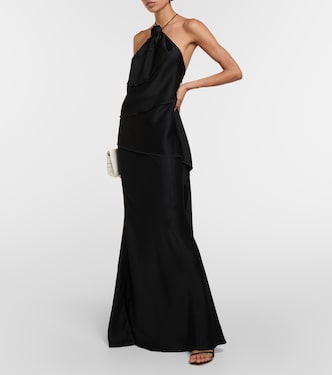 Top aus Satin | Victoria Beckham