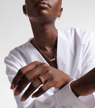Bague Brioche en or 10 ct | Stone and Strand