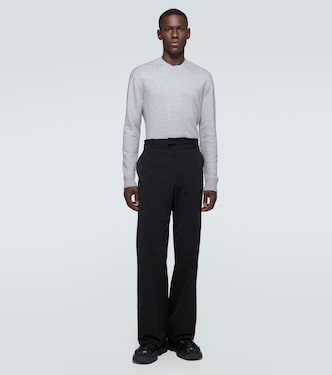 Jersey de cachemir con coderas de piel | Bottega Veneta