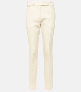 Gerade Mid-Rise-Hose aus Crepe Couture | Valentino