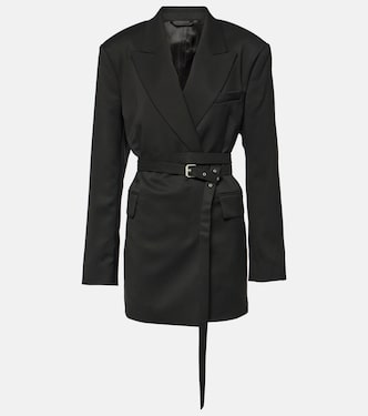 Blazer in misto lana con cintura | Acne Studios
