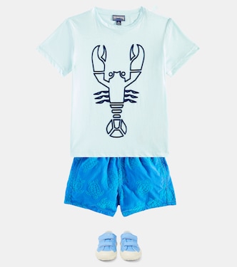 T-shirt Thomy imprimé en coton | Vilebrequin Kids