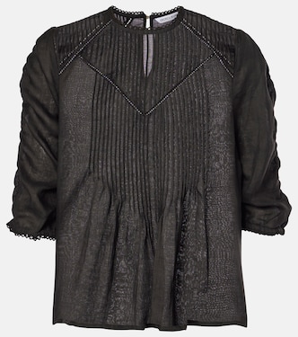 Top Bryce in lino | Veronica Beard