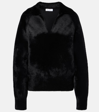Polopullover aus Samt | Alaïa