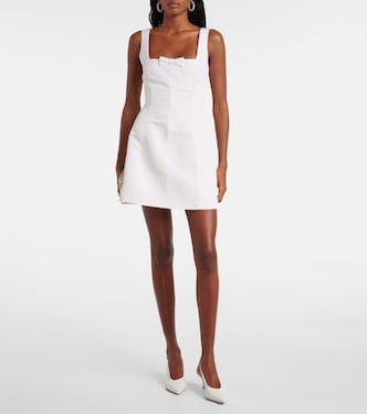 Corinne silk faille minidress | Markarian