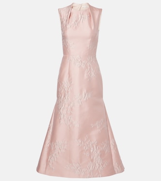 Cocktailkleid Kissa aus Jacquard | Emilia Wickstead