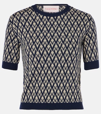Pullover Toute La V aus Schurwolle | Valentino