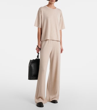 T-shirt Rubie in cotone e cashmere | Lisa Yang