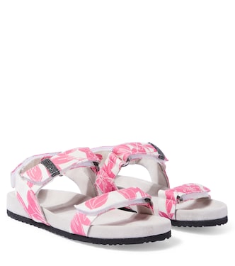 Sandali con stampa | Brunello Cucinelli Kids