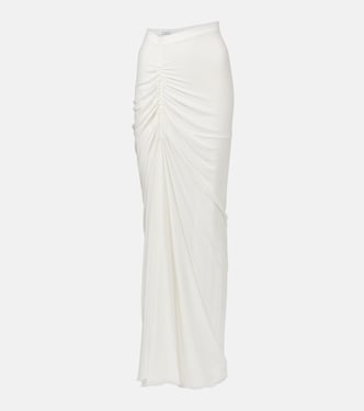 Draped jersey maxi skirt | Alaïa