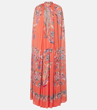 Paisley caped gown | Etro