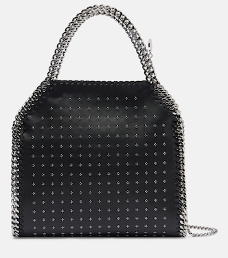 Falabella Small studded faux leather tote bag | Stella McCartney