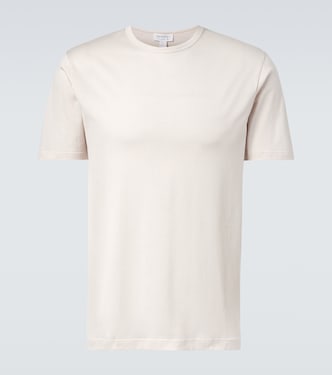 T-Shirt aus Baumwolle | Sunspel