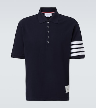 4-Bar棉质Polo衫 | Thom Browne