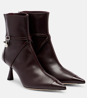 Aren 65 leather ankle boots | Jimmy Choo