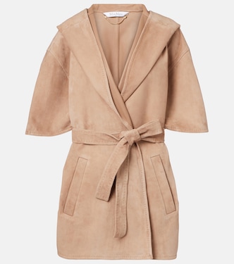 Mantel aus Veloursleder | Max Mara