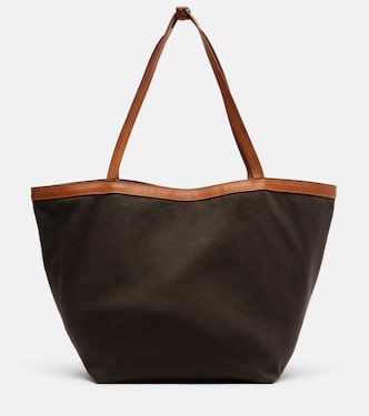 Park Three Stitch canvas tote bag | The Row