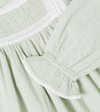 Kleid Laureline aus Baumwolle mit Spitze | Louise Misha