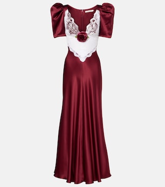 Robe longue en soie | Rodarte