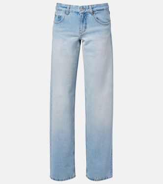 Low-Rise Straight Jeans Harper | Victoria Beckham
